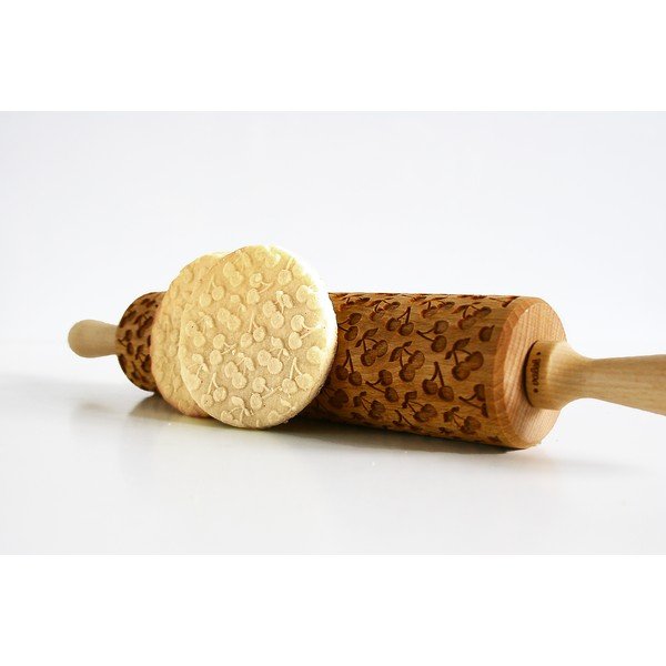 Puidust reljeefne tainarull Cherries - Valek-image-3