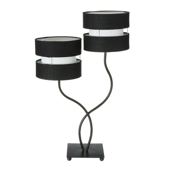 Černá stolní lampa Ixia Modern