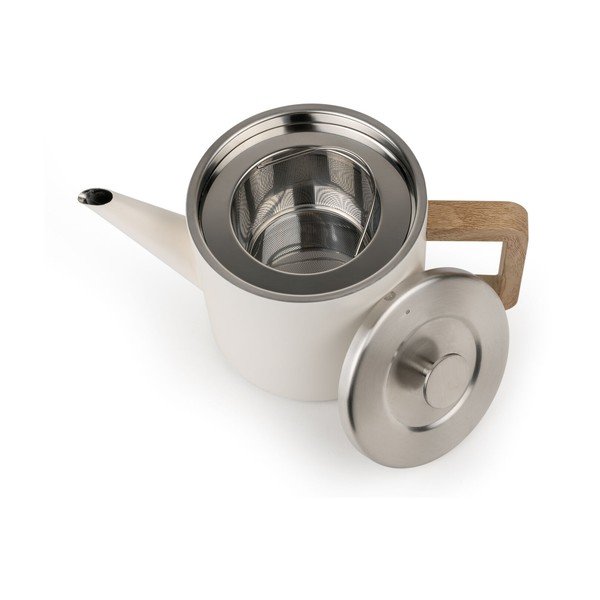 Elevandiluu värvi roostevabast terasest teekann koos sõelaga 1,1 l Duet Narvik - Bredemeijer-image-4