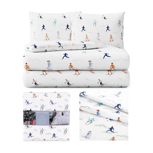 Flanell voodipesu kaheinimesevoodile , 200 x 200 cm Snuggy Aspen - AmeliaHome-image-2