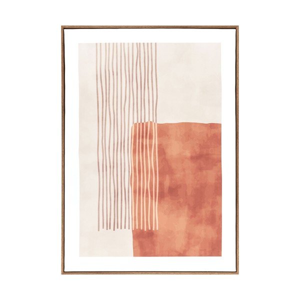 Trükitud pilt koos raamiga/lõuendil 50x70 cm Mina - House Nordic