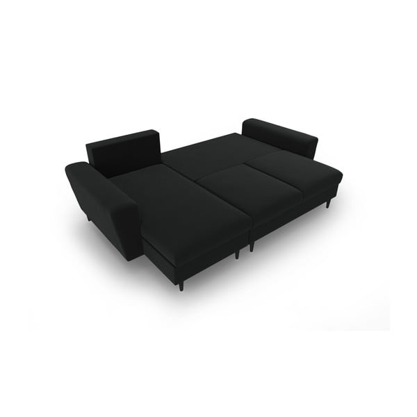 Must sametist panipaigaga nurgadiivanvoodi Kyoto - Cosmopolitan Design-image-2