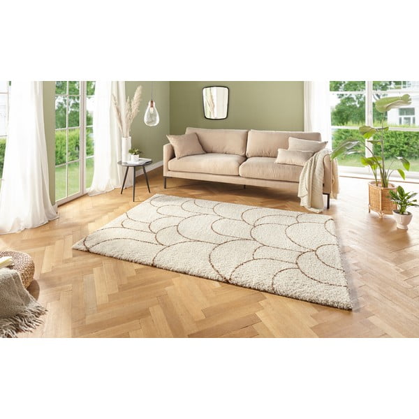 Kreemjas ja valge vaip , 160 x 230 cm Allure Thane - Mint Rugs-image-1