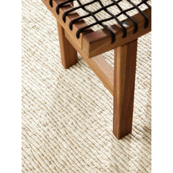 Kreemikas käsitsi kootud villane ümmargune vaip ø 200 cm Bexley Woolwich - Ted Baker-image-2