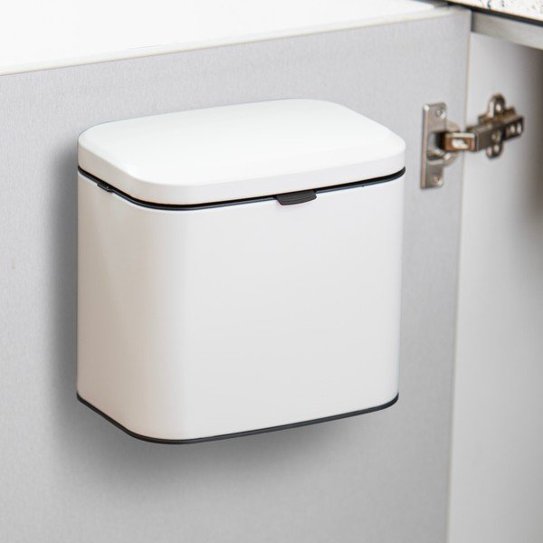 Valge komposteeritav jäätmekonteiner 4 l Essentials - Ladelle-image-4