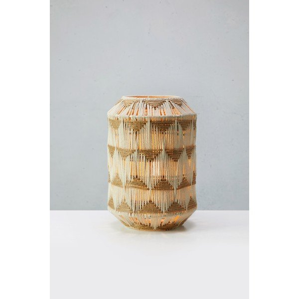 Lauavalgusti tekstiilist-džuudist varjuga (kõrgus 35 cm) Ano - Markslöjd-image-3