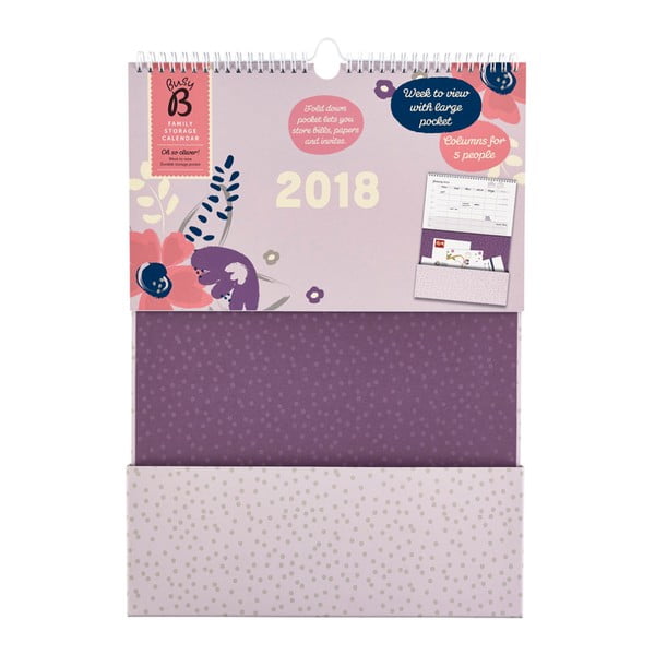 Kapesní kalendář Busy B Pocket 2018