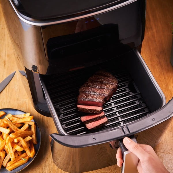 Must kuumaõhufritüür EASY FRY&GRILL STEAM+ FW201815 - Tefal-image-1