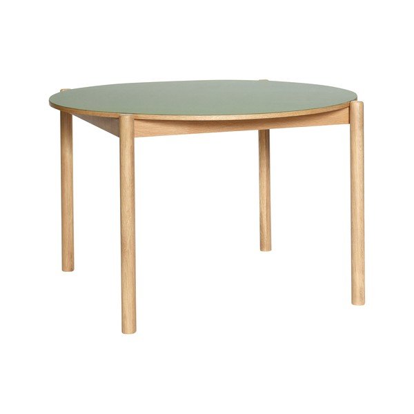 Ümmargune söögilaud ø 115 cm Oblique - Hübsch