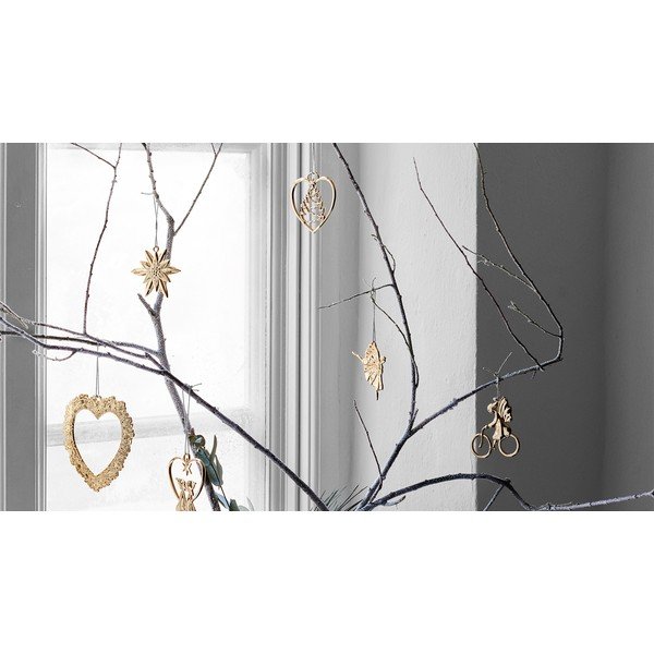 Riputatav jõulukaunistus kuldses värvitoonis - Kähler Design-image-3