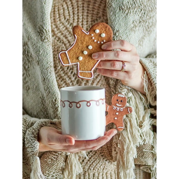 Keraamikast jõulumotiiviga kruus 350 ml Ginnie - Bloomingville-image-1