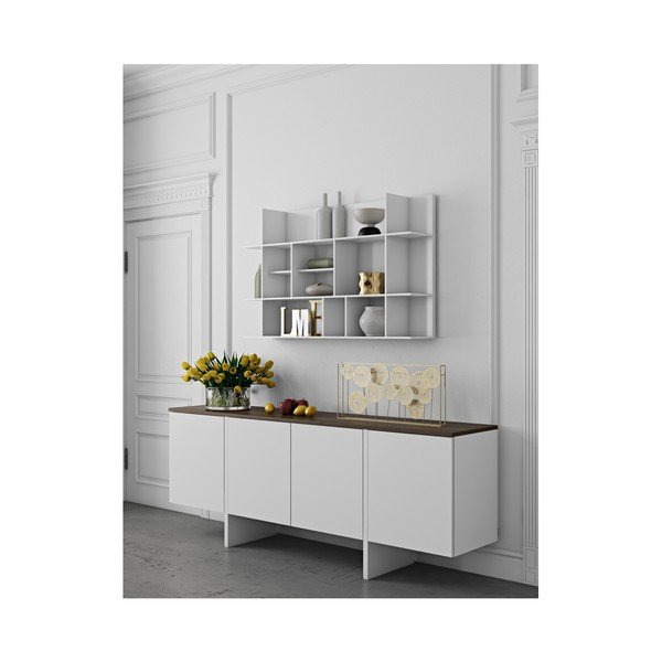 Pähklipuidust detailidega sahtli kapp Edge - TemaHome-image-2