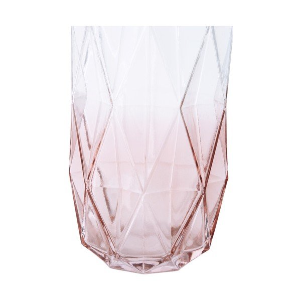 Roosa klaasist vaas (kõrgus 28 cm) Brice - Premier Housewares-image-1