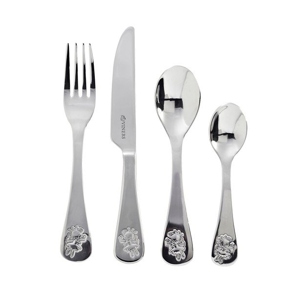 Dětský příbor Fairies, 4 ks