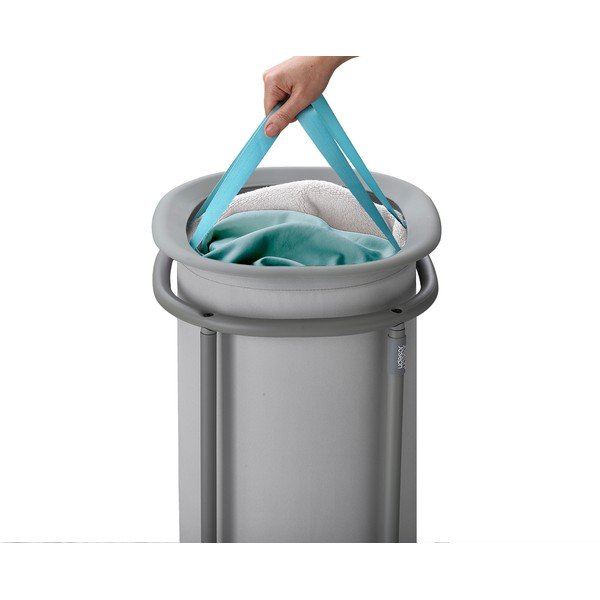 Helehall riidest pesukorv 50 l Duo - Joseph Joseph-image-3