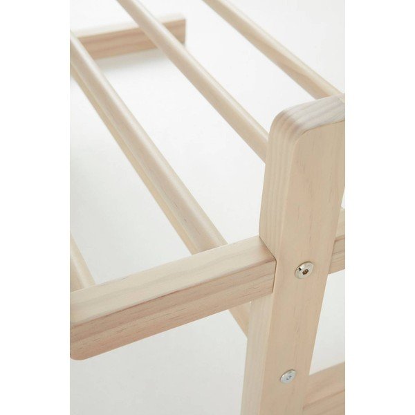 Heleda naturaalse värvi männipuidust seinariiul riiuliga 70 cm Eddison - Jotex-image-4