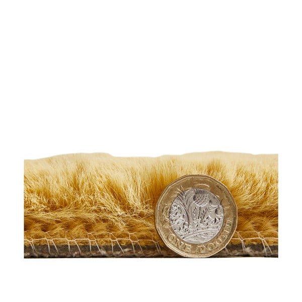 Kollane vaip , 60 x 120 cm Teddy - Think Rugs-image-2