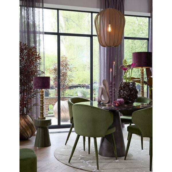 Metallist ümmargune diivanilaud ø 29 cm Dakwa - Light & Living-image-1