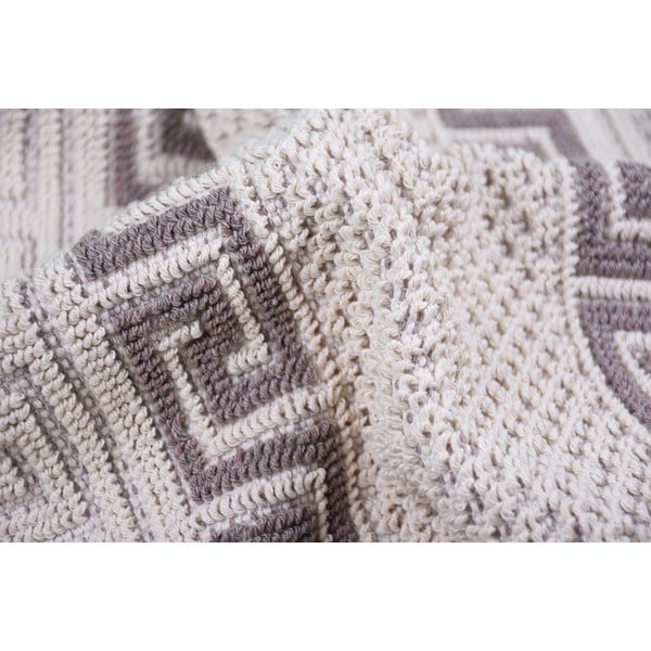 Hall ja beež puuvillane vaip , 80 x 200 cm Versace - Vitaus-image-3