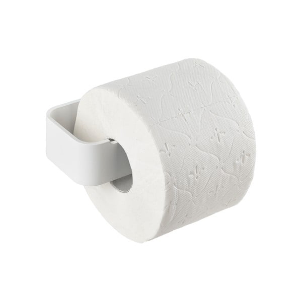 Valge seinale kinnitatav metallist WC-paberi hoidja Ume - Zone