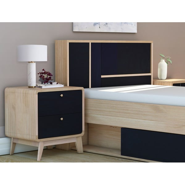 Must öökapp tamme dekoratsiooniga Cassie - Støraa-image-1