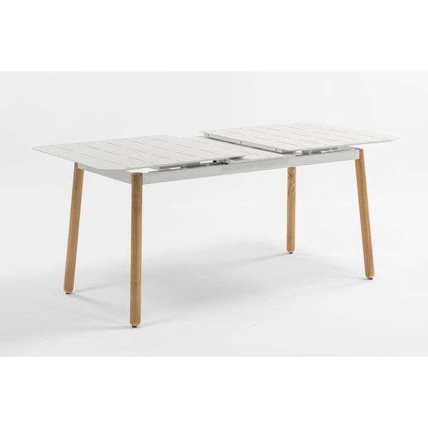 Valge/roheline aiasöögikomplekt 4-le inimesele Alicante - Ezeis-image-4