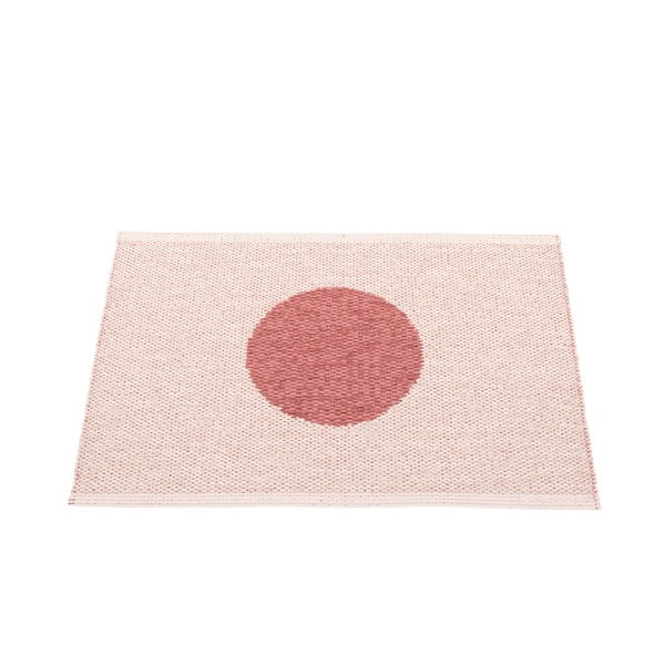 Helepunane sise/välisvaip 70x50 cm Vera Pop Blush – Pappelina-image-2