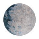 Sinihall, pestav ümmargune vaip ø 80 cm - Vitaus
