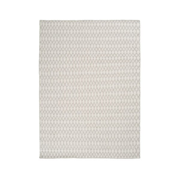 Vlněný koberec Elliot White, 170x240 cm