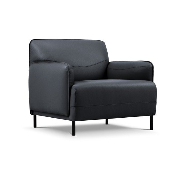 Sinine nahast tugitool Neso - Windsor & Co Sofas