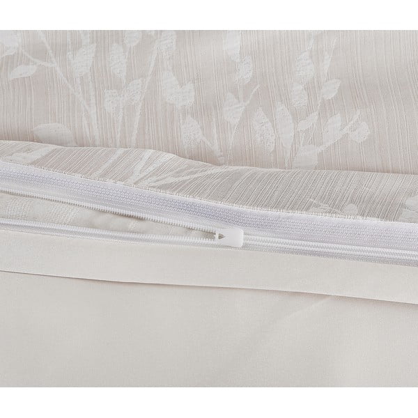 Beež žakaar-voodipesu üheinimesevoodile 140x200 cm Boston - My House-image-3