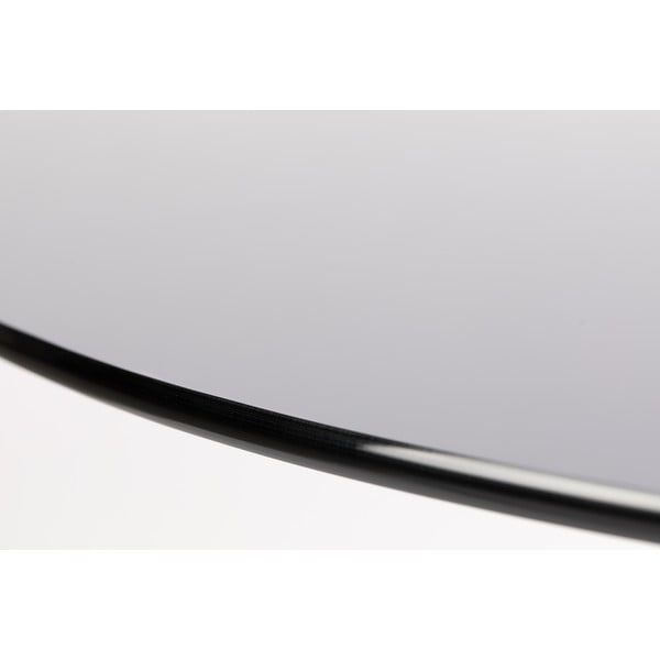 Ümmargune söögilaud klaasist lauaplaadiga ø 104 cm Floris - White Label-image-4