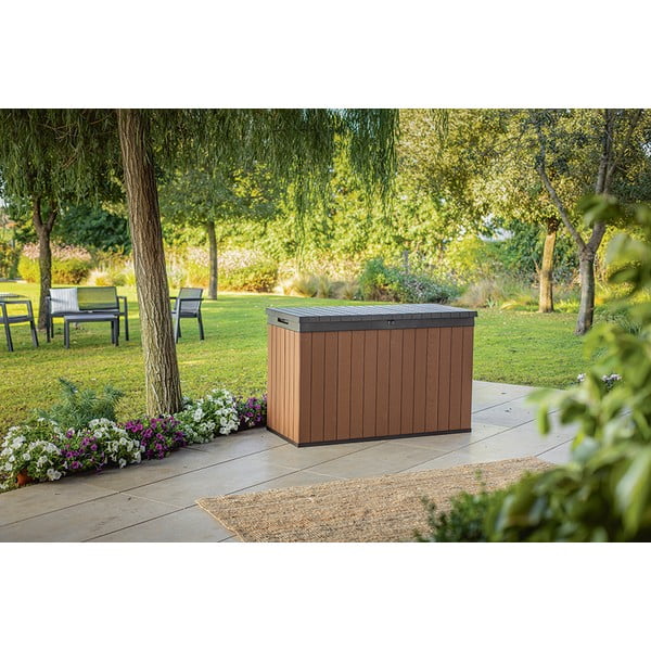 Pruun plastikust aia hoiukast Darwin - Keter-image-4