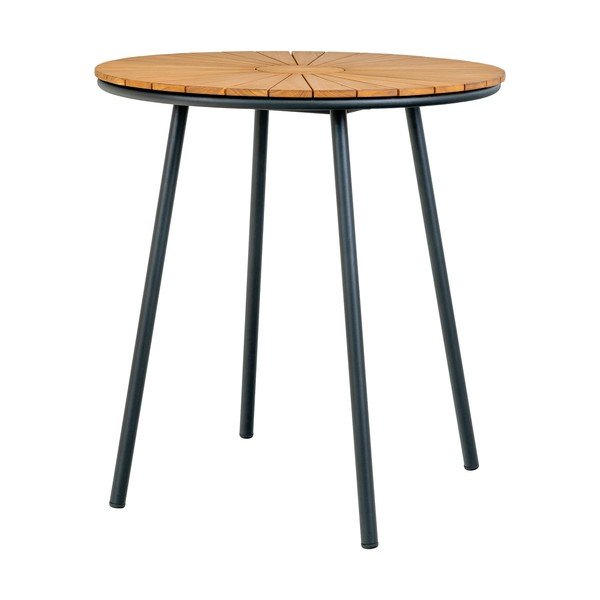 Ümmargune söögilaud tiikpuidust ø 70 cm Cleveland - House Nordic