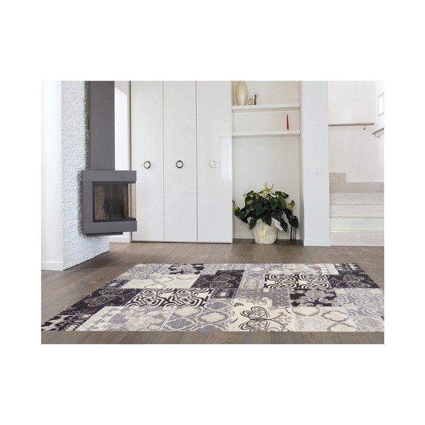 Koberec Webtappeti Modern Kilim Charcoal, 60 x 120 cm-image-2