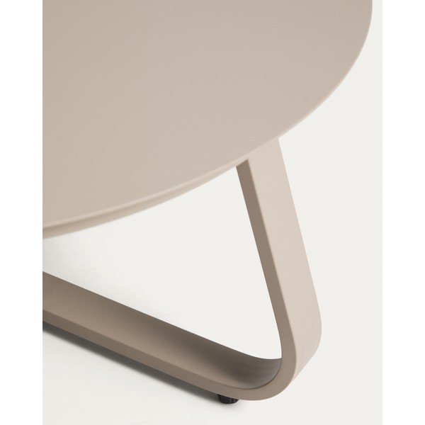 Metallist ümmargune aiakohvilaud ø 80 cm Tamaris - Kave Home-image-4