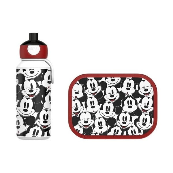 Laste suupistekarp ja veepudeli komplekt Mickey Mouse - Mepal