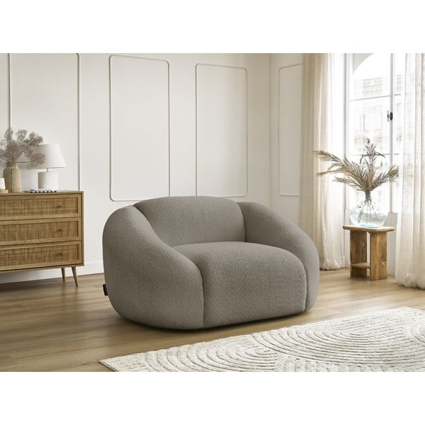 Hallikaspruun bukleekangast tugitool Tina - Bobochic Paris-image-4