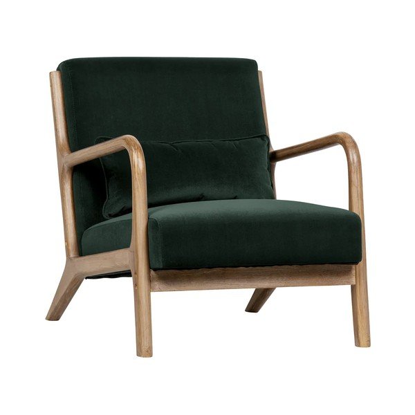 Tumeroheline sametist tugitool Mark - WOOOD