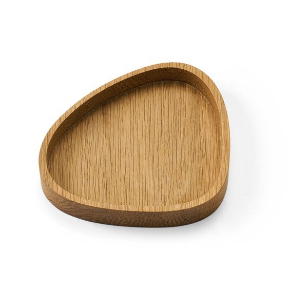 Dekoratiivne puidust hoiukast 18x16x3 cm Curve M - LIND DNA-image-1