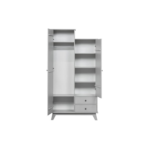 Helehall laste riidekapp männipuidust 98x190 cm Lily - WOOOD-image-3