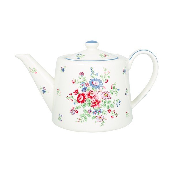 Porcelaanist teekann Ailis, 1 l - Green Gate