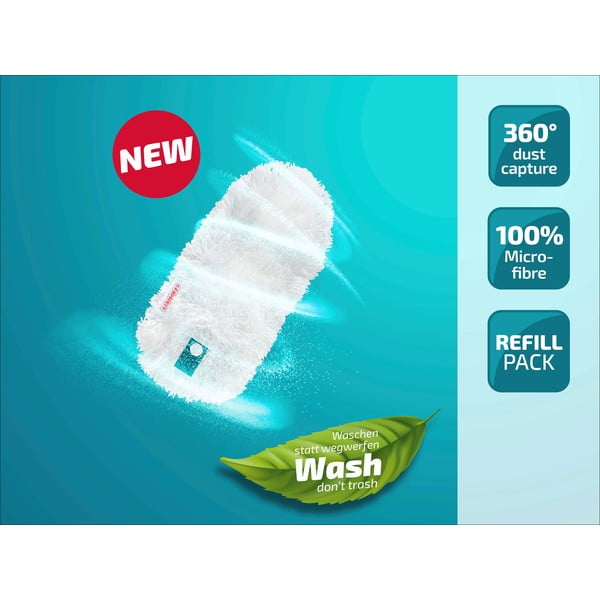 Mopikatted, 2 tk komplektis  Superduster - LEIFHEIT-image-1