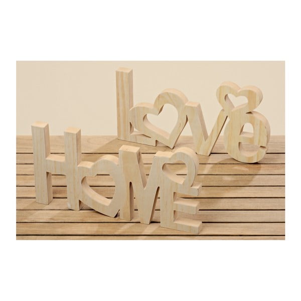 Sada 2 dekorativních nápisů Boltze Home, Love