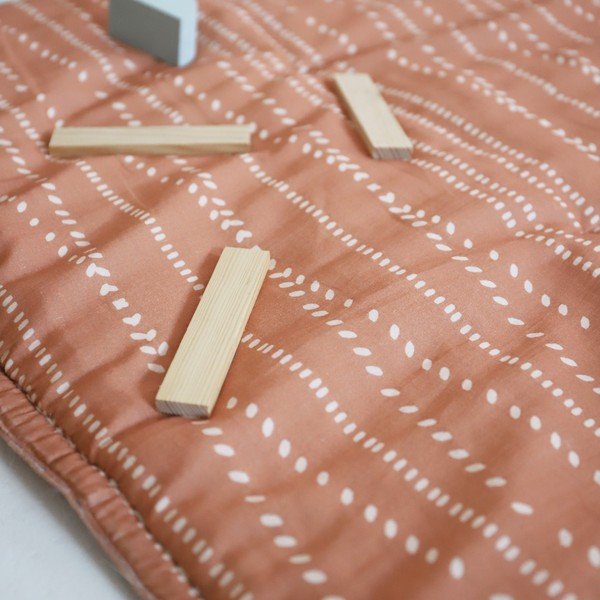 Oranž laste mängumatt Nepo Terracotta - Nattiot-image-1
