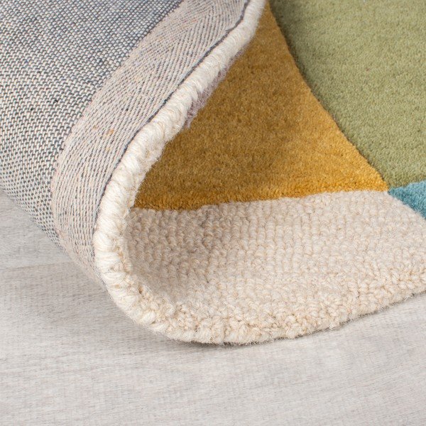 Käsitsi kootud villane ümmargune vaip ø 160 cm Glow Multi - Flair Rugs-image-3