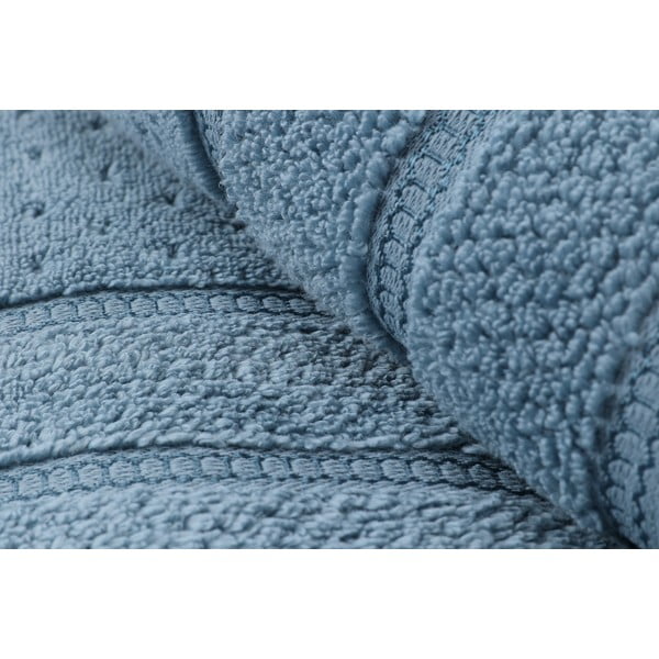 Komplekt 2 sinist puuvillast rätikut, 50 x 90 cm Arella - Foutastic-image-1