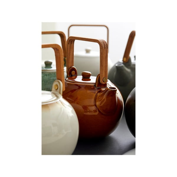 Oranž teekann kivisõelaga 1,2 l Amber - Bitz-image-1