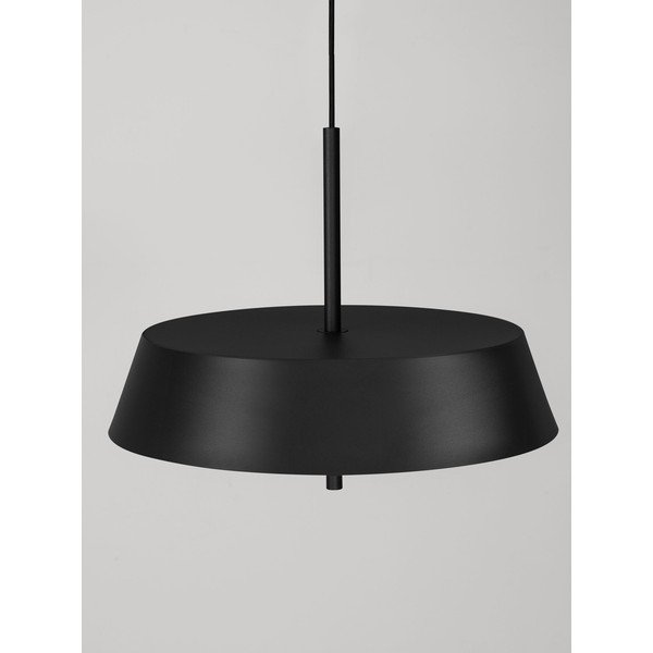 Matt must alumiiniumist LED-rippvalgusti, hämardatav, ø 45 cm Velio - Nova Luce-image-4