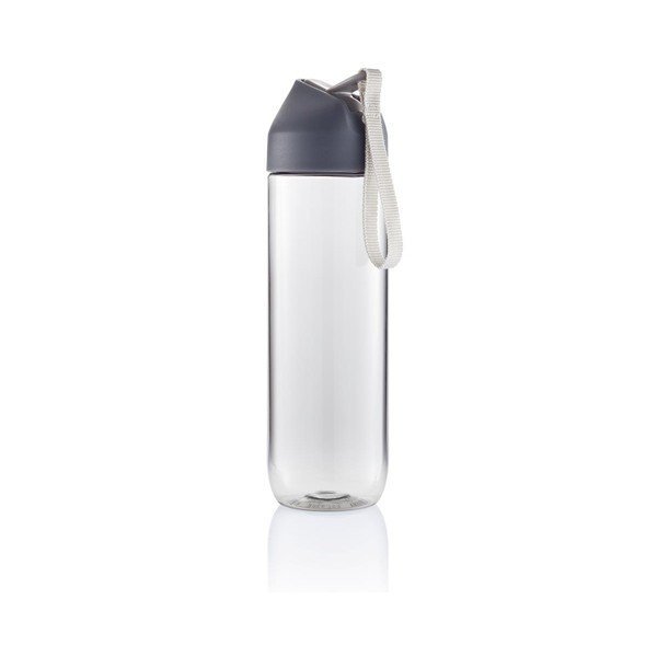Šedá lahev na vodu XD Design Neva, 450 ml